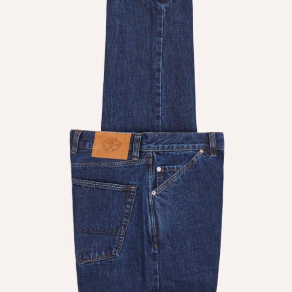 Drake's - Stone Wash 14.2oz Japanese Selvedge Denim Five-Pocket Jeans - Size 29 - Picture 11 of 11